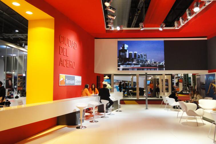 Ternium/Techint, Batimat: Stand + Ciudad del Acero, 2012
